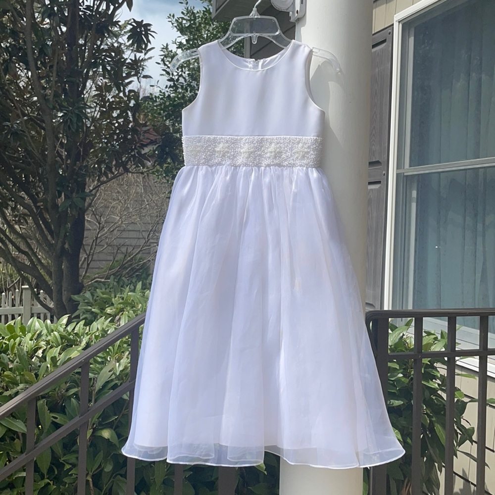 US Angels Communion Dress with Vail